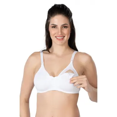 BEYAZ MI Emay 1421 Modal Cotton Emzirme Sütyen