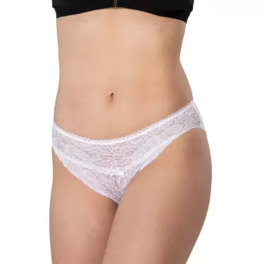 BEYAZ MI Emay 1444 Modal Cotton Dantelli Külot