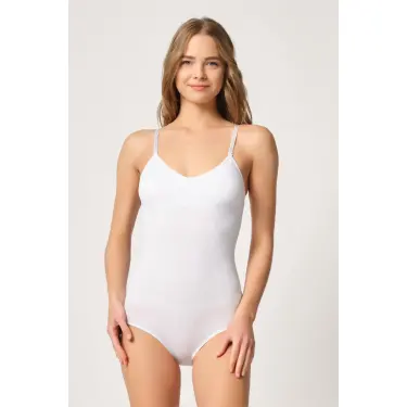 BEYAZ MI Emay 1925 Soft Pedli Çıtçıtlı Body