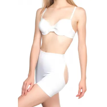 BEYAZ MI Emay 2034 Popo Açık Anti Selülit Korse