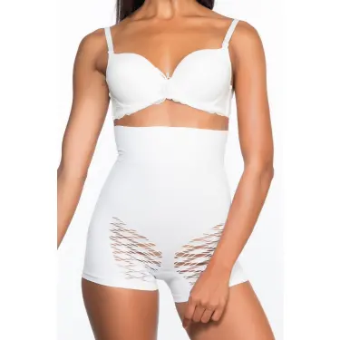 BEYAZ MI Emay 2064 Popo Açık Fantezi Boxer Korse