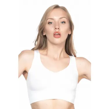 BEYAZ MI Emay 4001 Soft Sporcu Büstiyer