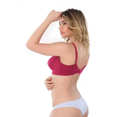 BORDO MI Emay 171 B Basic Toparlayıcı Sütyen