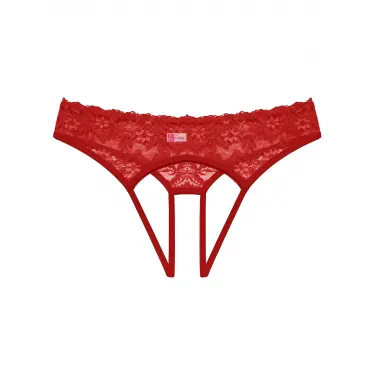 Büyük Beden Özel Bölgesi Açık Kırmızı Fantezi Külot