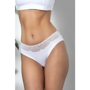 DANTEL DETAYLI SLİP KÜLOT BEYAZ (MGP21781)