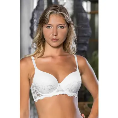 DANTEL DETAYLI SÜTYEN BEYAZ (MGP1130)