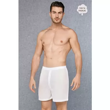 Doreanse Erkek Pamuk Astarlı Uzun Bol Paça Boxer 1525