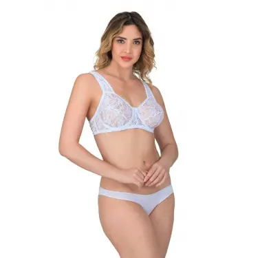 EKRU MI Emay 178 B Balenli Dantelli Sütyen