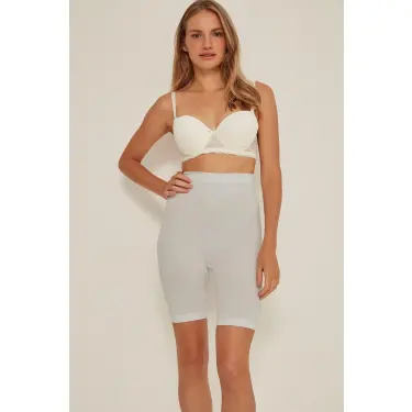 EKRU MI Emay 3005 Soft Uzun Paçalı Boxer Korse