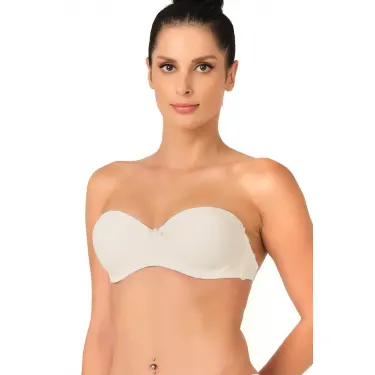 EKRU MI Emay 701 Şeffaf Askılı Sütyen