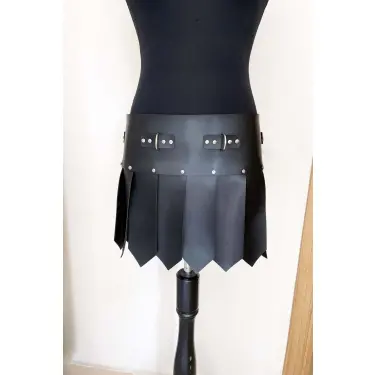 Erkek  Gladyatör Deri Etek - Brfm88