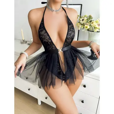 Fantezi Etekli Seksi Body