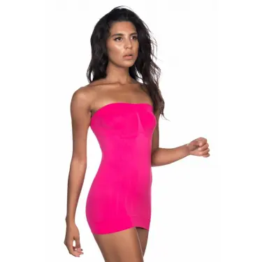 FUŞYA MI Emay 5005 Soft Desenli Straplez Atlet