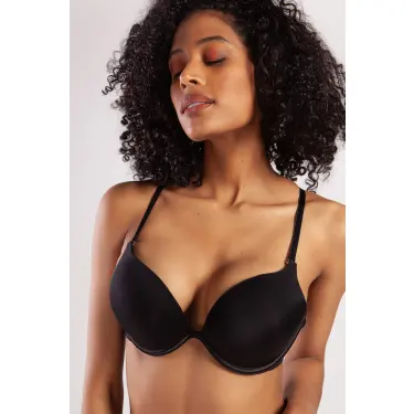 Garland Heavy Push Up Bra, Siyah Konforlu Ve Şık Sütyen