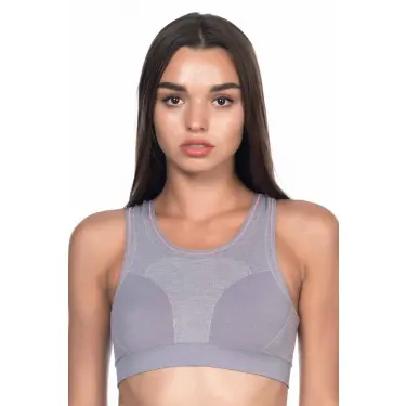 GRİ MI Emay 4026 Double Sporcu Büstiyer