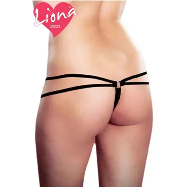 İpli Büyük Beden Tanga