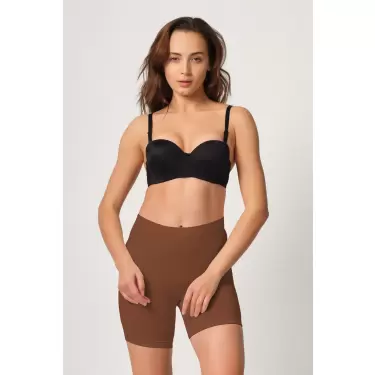 KAHVE MI Emay 3003 Soft Paçalı Boxer