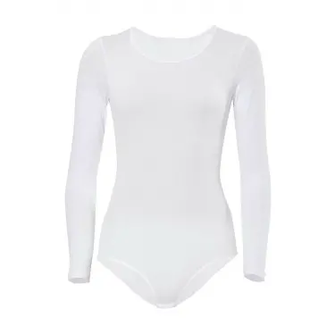 LİKRALI UZUN KOLLU BODY 4058