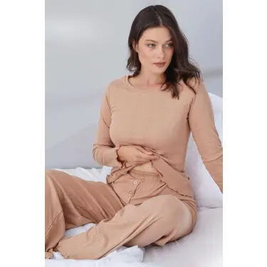 LYYN Bayan Pijama Takım Kadın Ta010
