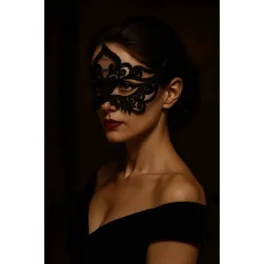 LYYN Dantel Maskeli Balo Maskesi