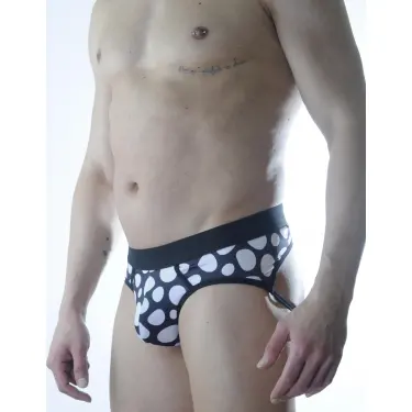 LYYN Erkek Desenli Fantezi Jockstrap İç Giyim