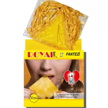 LYYN  Fantezi Tüketilebilen Yenilebilir Ananas Aromalı İç Çamaşırı Takımı