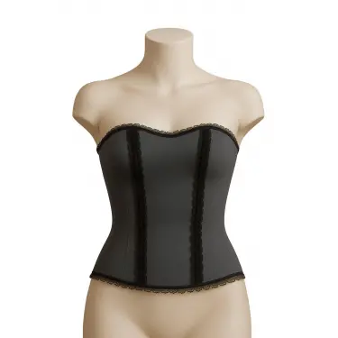 LYYN GRİ MI Emay 9155 F Fırfırlı Terletici Büstiyer