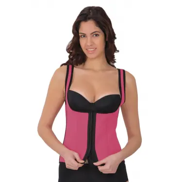 LYYN GÜL KURUSU MI 9173 Agraflı Göğsü Açık Atlet Korse