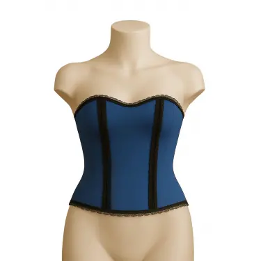 LYYN MAVİ MI Emay 9155 F Fırfırlı Terletici Büstiyer