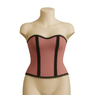 LYYN PEMBE MI Emay 9155 F Fırfırlı Terletici Büstiyer