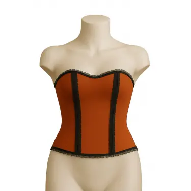 LYYN TURUNCU MI Emay 9155 F Fırfırlı Terletici Büstiyer