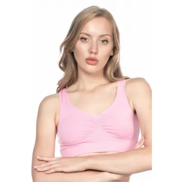 PEMBE MI Emay 4001 Soft Sporcu Büstiyer