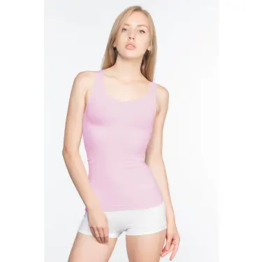 PEMBE MI Emay 5015 Kalın Askılı Atlet Korse