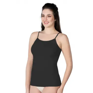 SİYAH MI Emay 1410 Modal Cotton İnce Askılı Atlet