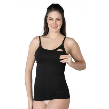 SİYAH MI Emay 1414 Modal Cotton Emzirme Atlet