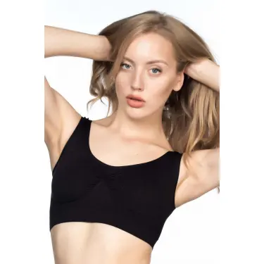 SİYAH MI Emay 4005 Soft Kalın Askı Büstiyer