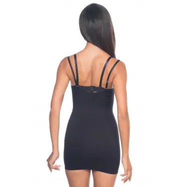 SİYAH MI Emay 5043 Göğsü Açık Masajlı Korse