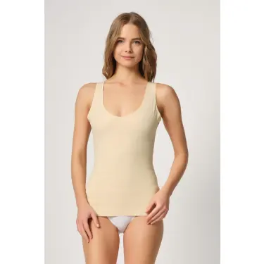 TEN MI Emay 2938 Sırtı Tül Karyokalı Destekli Atlet Korse