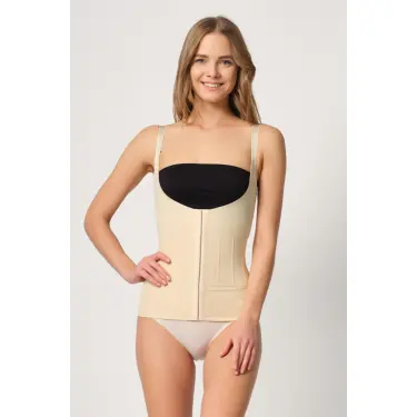 TEN MI Emay 2946 Göğüs Altı Balen Destekli Atlet Korse