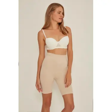 TEN MI Emay 3005 Soft Uzun Paçalı Boxer Korse