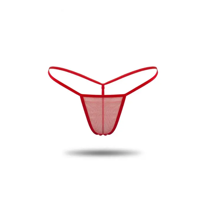 Kırmızı Tül Tanga Brf1115