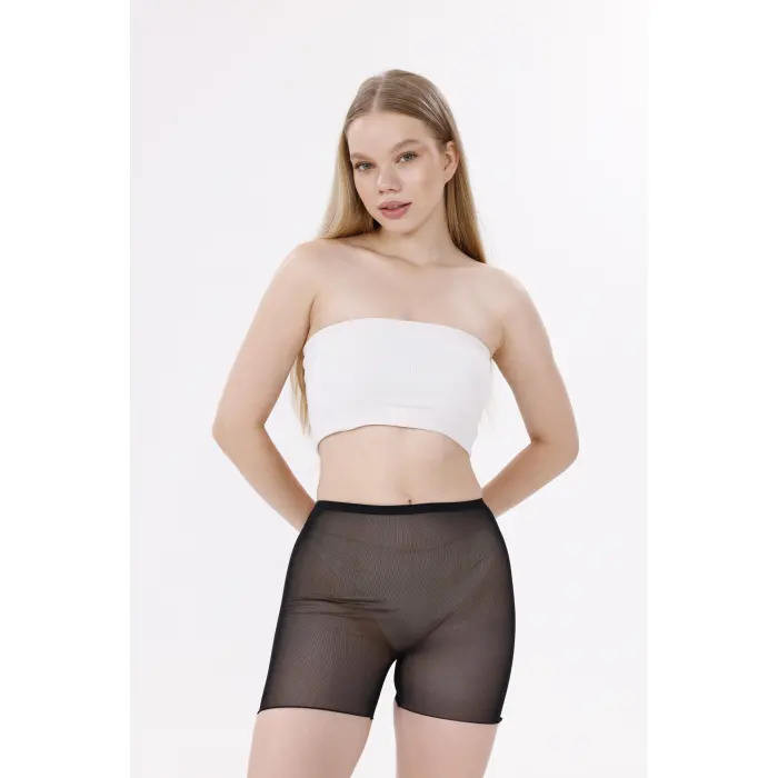 LYYN Freshness 0024 Lazer Kesim Tül Boxer Korse