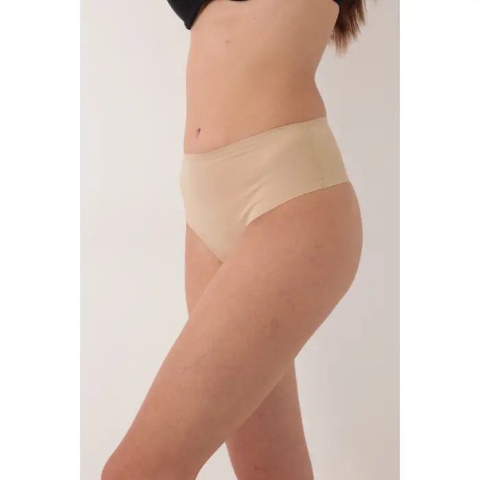 LYYN Ten Lazer Kesim Düşük Bel Tangalı Korse Külot