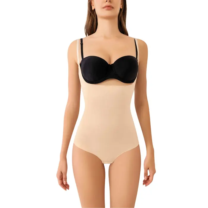 LYYN Ten Lazer Kesim Göğüs Altı Body Korse