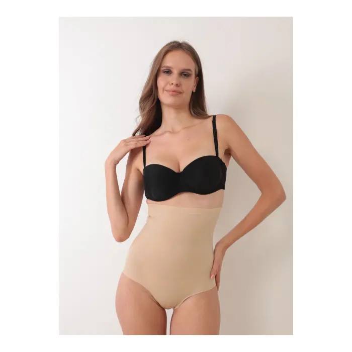 LYYN Ten Lazer Kesim Yüksek Bel Külot Korse