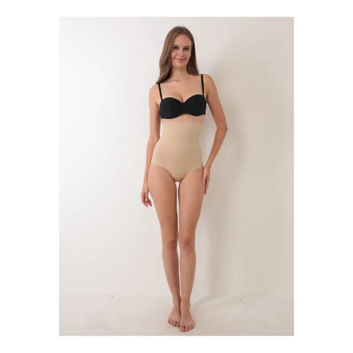 LYYN Ten Lazer Kesim Yüksek Bel Külot Korse