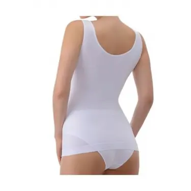Beyaz Kadın Dikişsiz Atlet Korse - 776