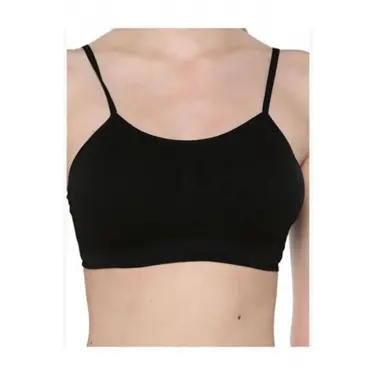 Siyah Kadın Pedli Toparlayıcı Sütyen Korse - 706