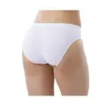 Beyaz Kadın Dikişsiz Külot Korse - 730