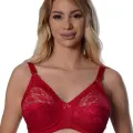 Bordo Dantelli Toparlayıcı Sütyen - 503